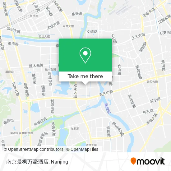 南京景枫万豪酒店 map