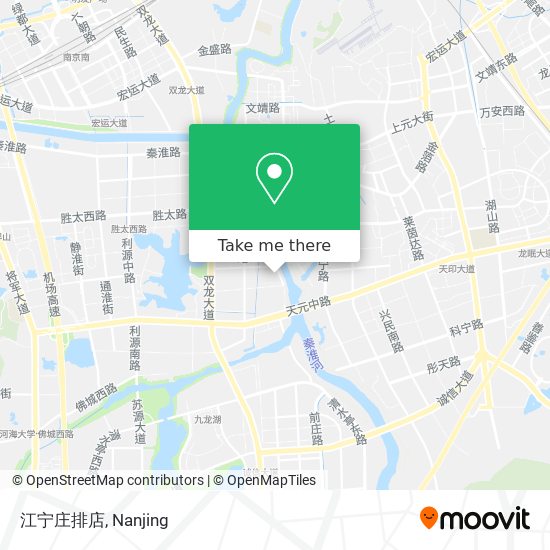 江宁庄排店 map