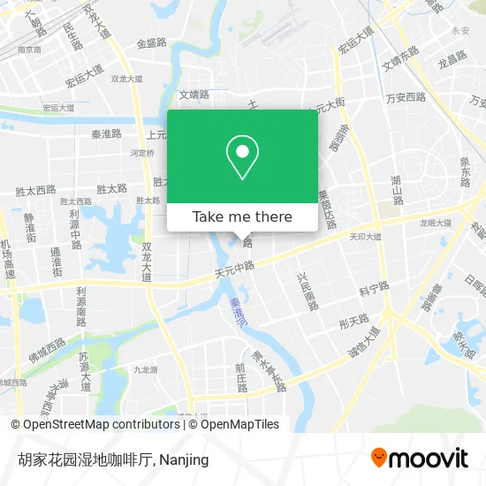 胡家花园湿地咖啡厅 map