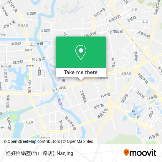 怪好恰锅盔(竹山路店) map