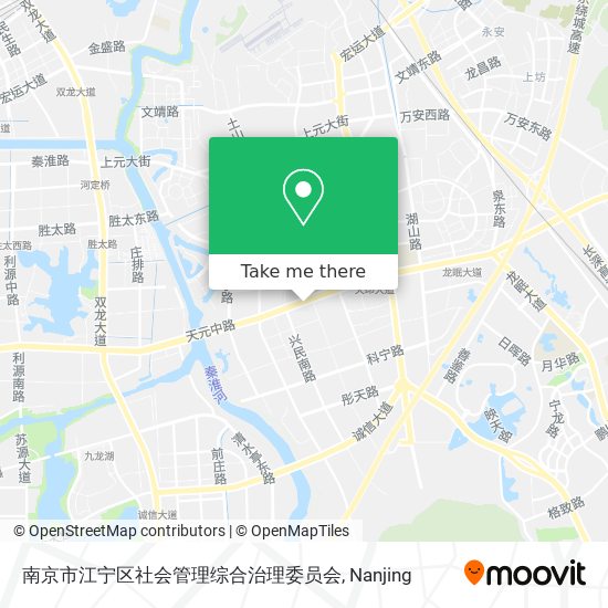 南京市江宁区社会管理综合治理委员会 map