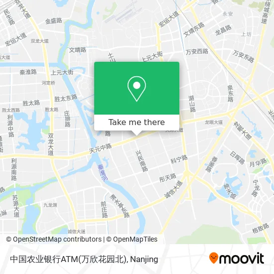 中国农业银行ATM(万欣花园北) map