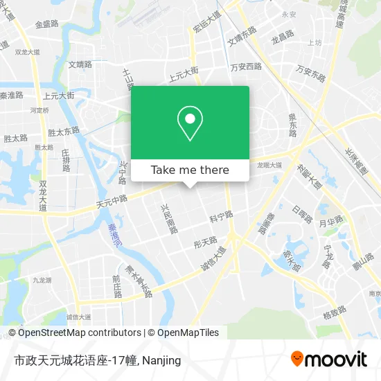 市政天元城花语座-17幢 map