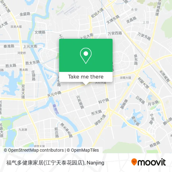 福气多健康家居(江宁天泰花园店) map