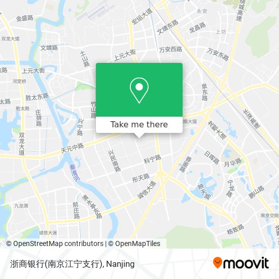 浙商银行(南京江宁支行) map
