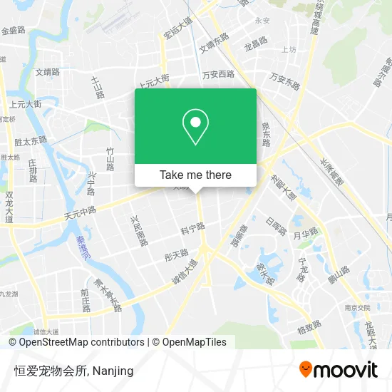 恒爱宠物会所 map