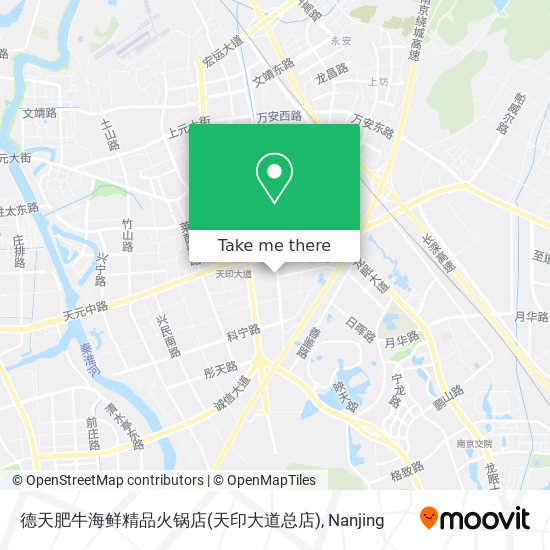 德天肥牛海鲜精品火锅店(天印大道总店) map
