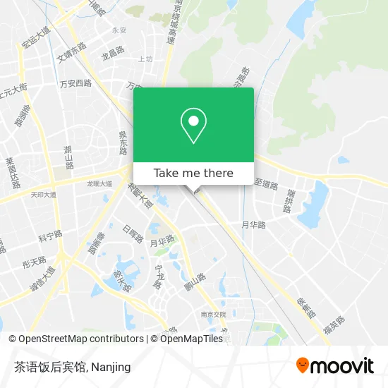 茶语饭后宾馆 map