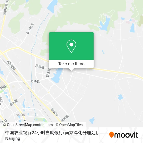 中国农业银行24小时自助银行(南京淳化分理处) map