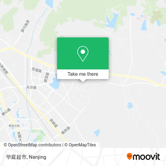 华庭超市 map