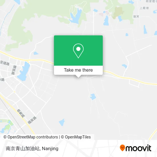 南京青山加油站 map