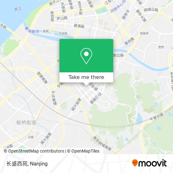 长盛西苑 map