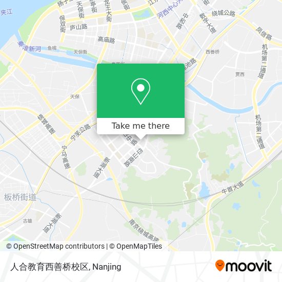 人合教育西善桥校区 map