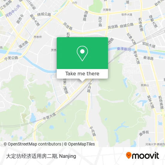 大定坊经济适用房二期 map