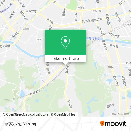 赵家小吃 map