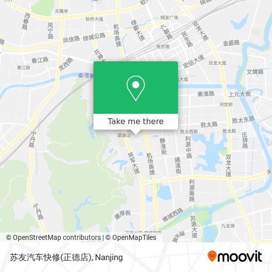 苏友汽车快修(正德店) map