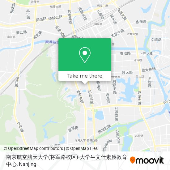 南京航空航天大学(将军路校区)-大学生文仕素质教育中心 map