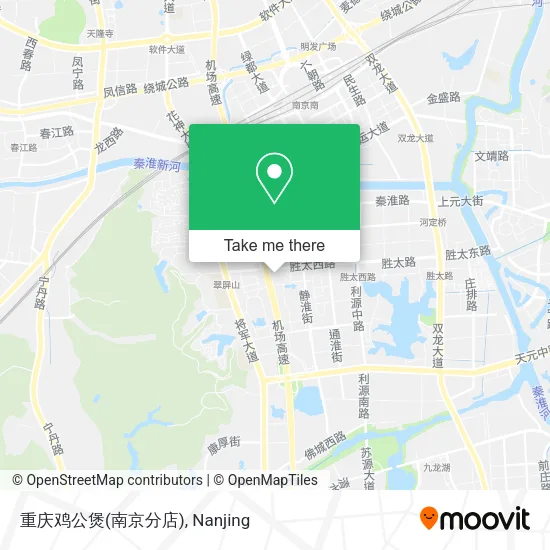 重庆鸡公煲(南京分店) map