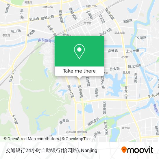 交通银行24小时自助银行(怡园路) map