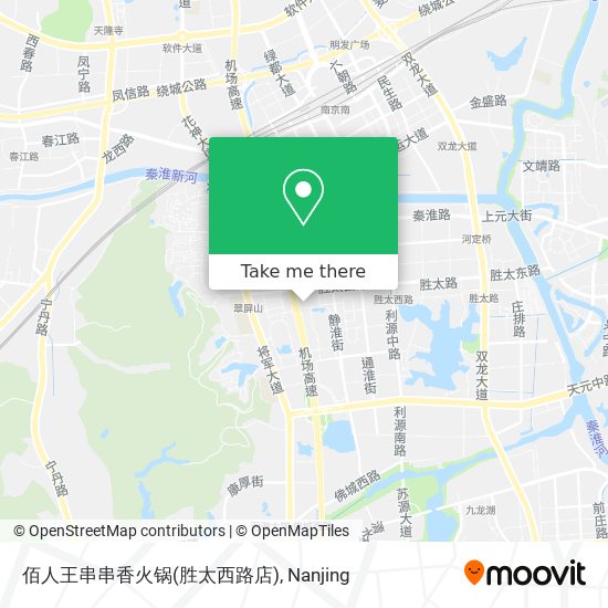 佰人王串串香火锅(胜太西路店) map