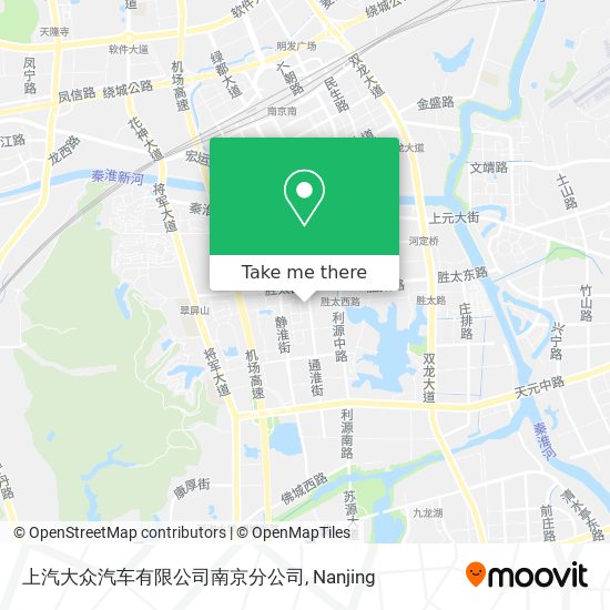 上汽大众汽车有限公司南京分公司 map