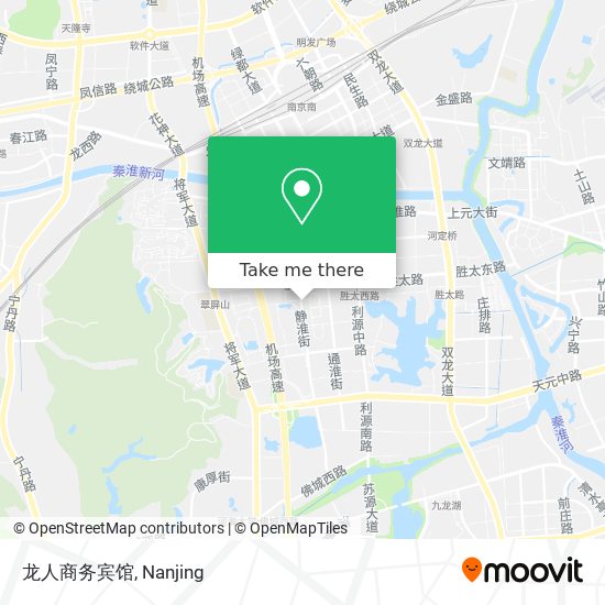 龙人商务宾馆 map
