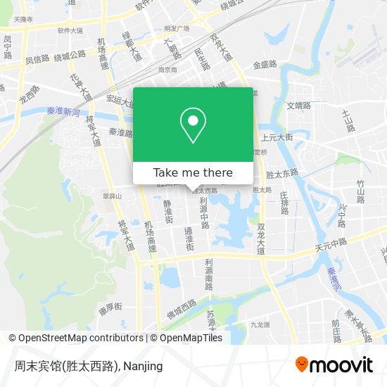 周末宾馆(胜太西路) map
