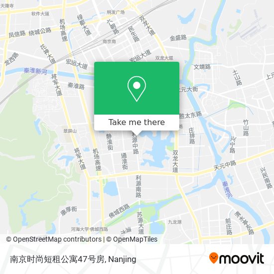 南京时尚短租公寓47号房 map