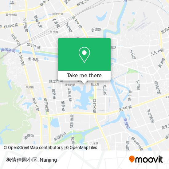 枫情佳园小区 map