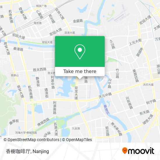 香榭咖啡厅 map