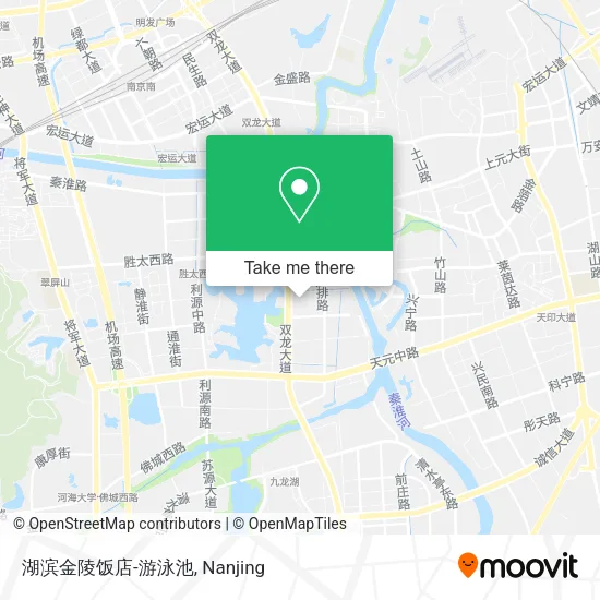 湖滨金陵饭店-游泳池 map
