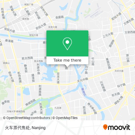 火车票代售处 map