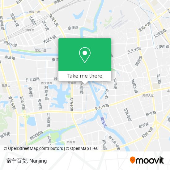 宿宁百货 map