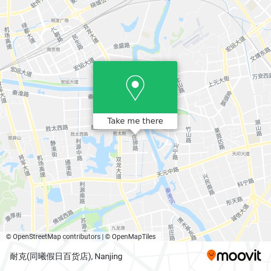 耐克(同曦假日百货店) map