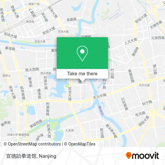 宣德跆拳道馆 map