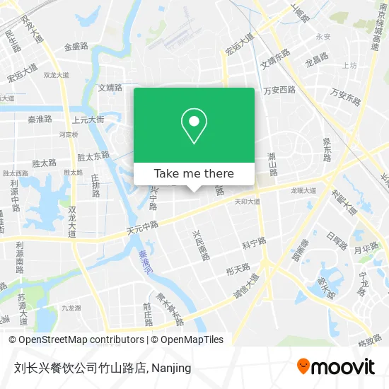 刘长兴餐饮公司竹山路店 map