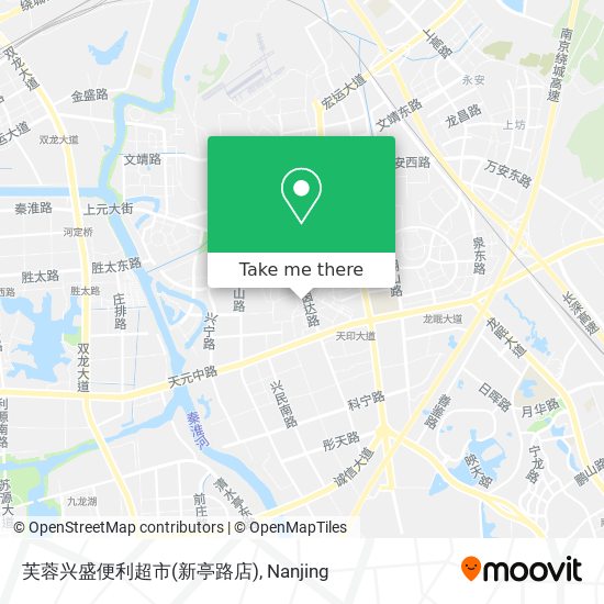 芙蓉兴盛便利超市(新亭路店) map