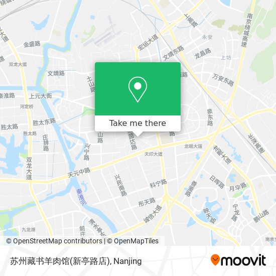 苏州藏书羊肉馆(新亭路店) map