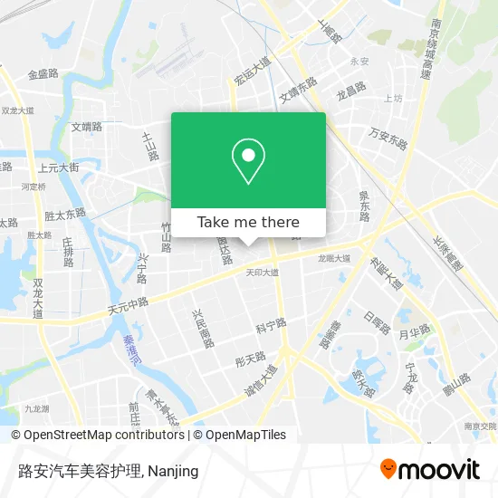 路安汽车美容护理 map