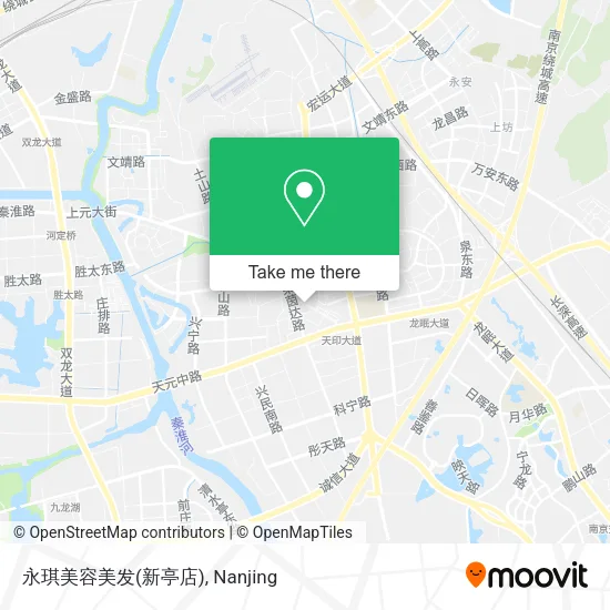 永琪美容美发(新亭店) map