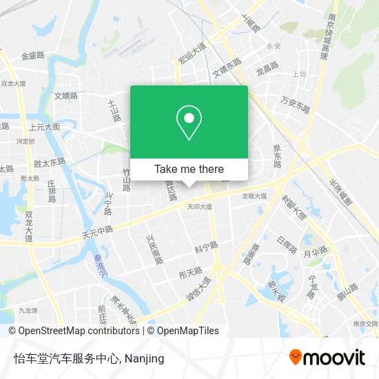 怡车堂汽车服务中心 map
