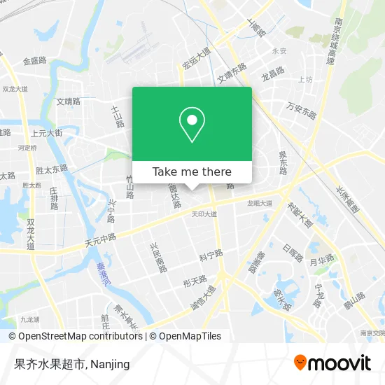 果齐水果超市 map
