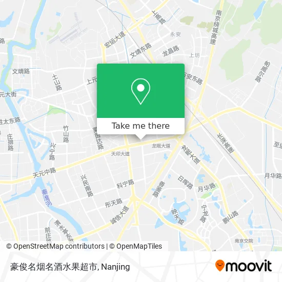 豪俊名烟名酒水果超市 map