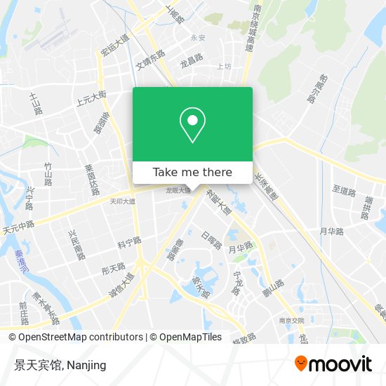 景天宾馆 map