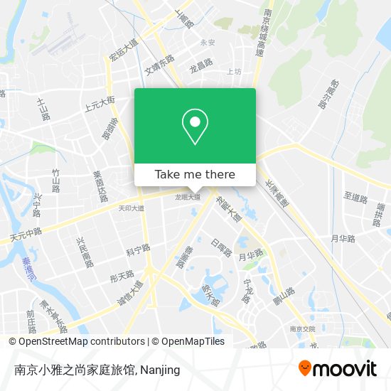 南京小雅之尚家庭旅馆 map