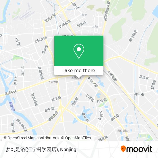 梦幻足浴(江宁科学园店) map