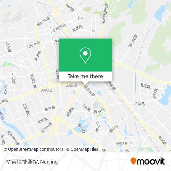 梦荷快捷宾馆 map