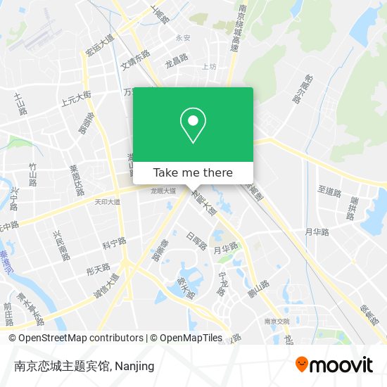 南京恋城主题宾馆 map