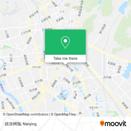 踏浪网咖 map