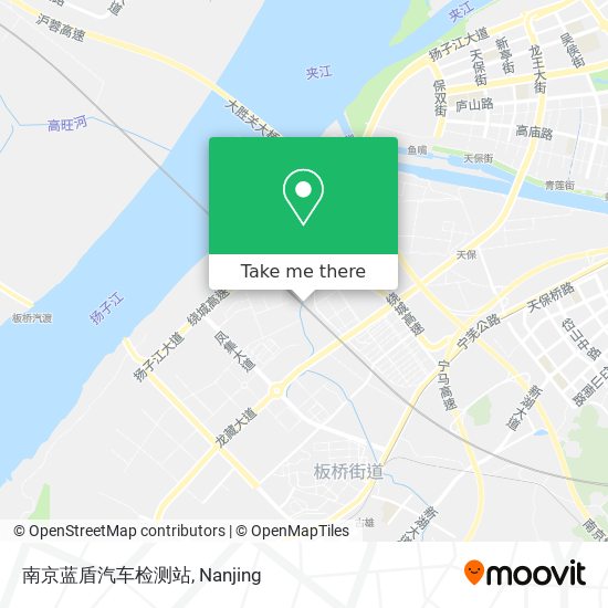 南京蓝盾汽车检测站 map